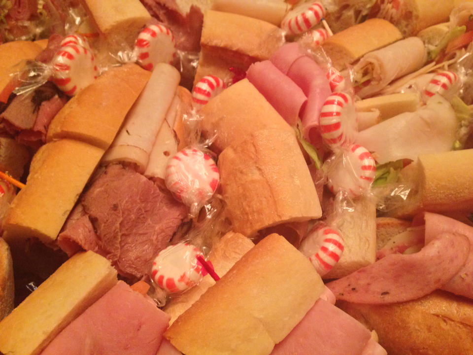 Christmas Sandwich Toppings