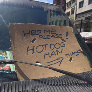 Help me please, Hot Dog Man!