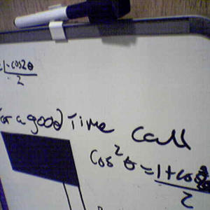 For a good time, call trig.