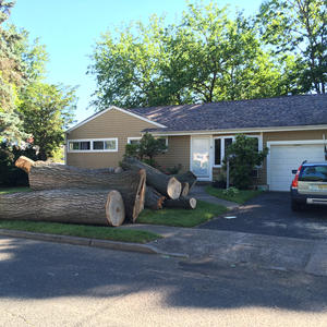 Building a log cabin, are we?