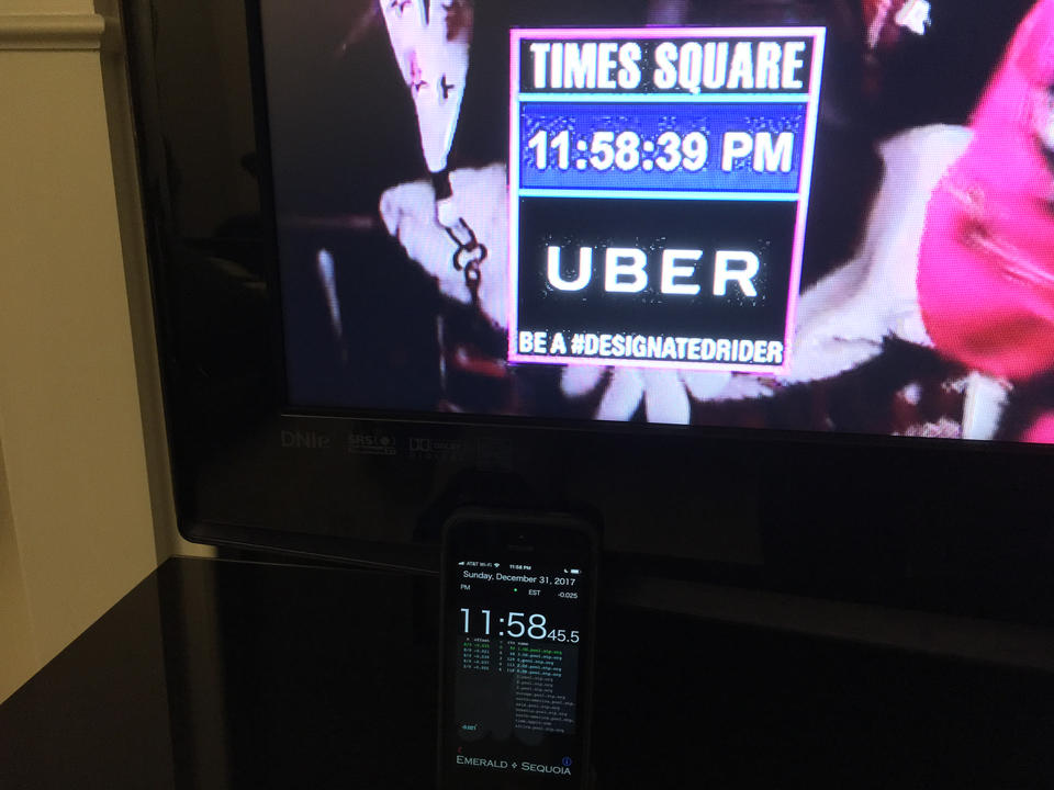 Your clock sucked, Uber.