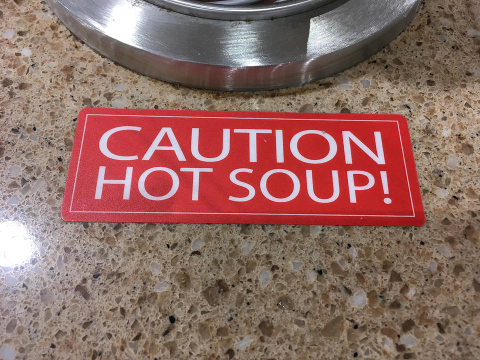 Lookin’ for some hot soup, baby this evenin’