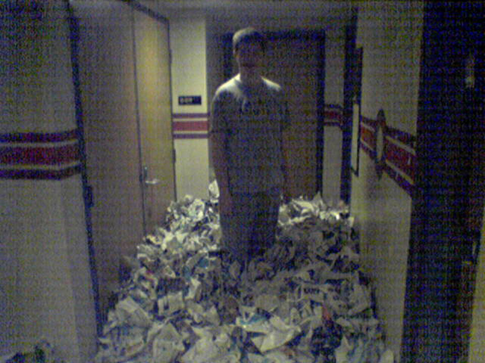 Blizzard of Paper