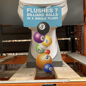 Clean up your game room, one flush at a time.