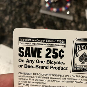 I hope they’ll still honor this coupon!