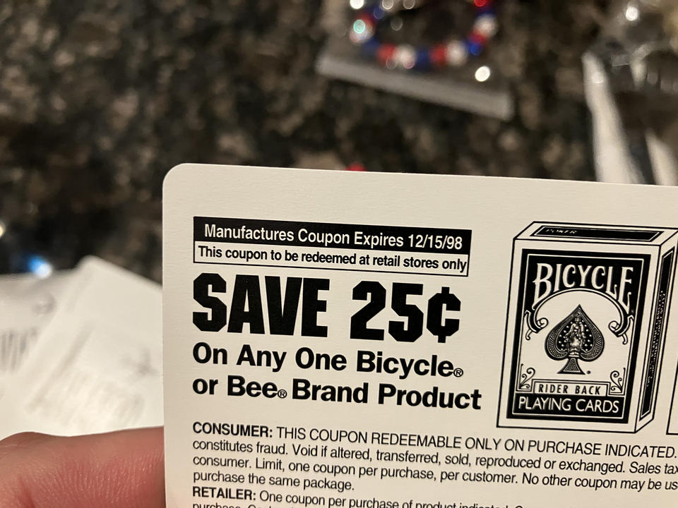 I hope they’ll still honor this coupon!