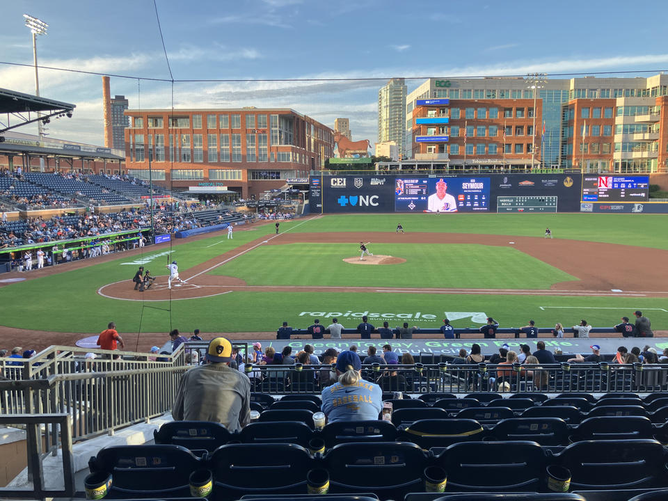 An evening of baseball!