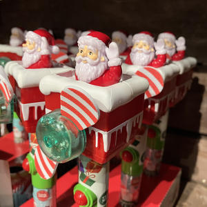 Santa Claus and his world-famous, uh, flying chimney.