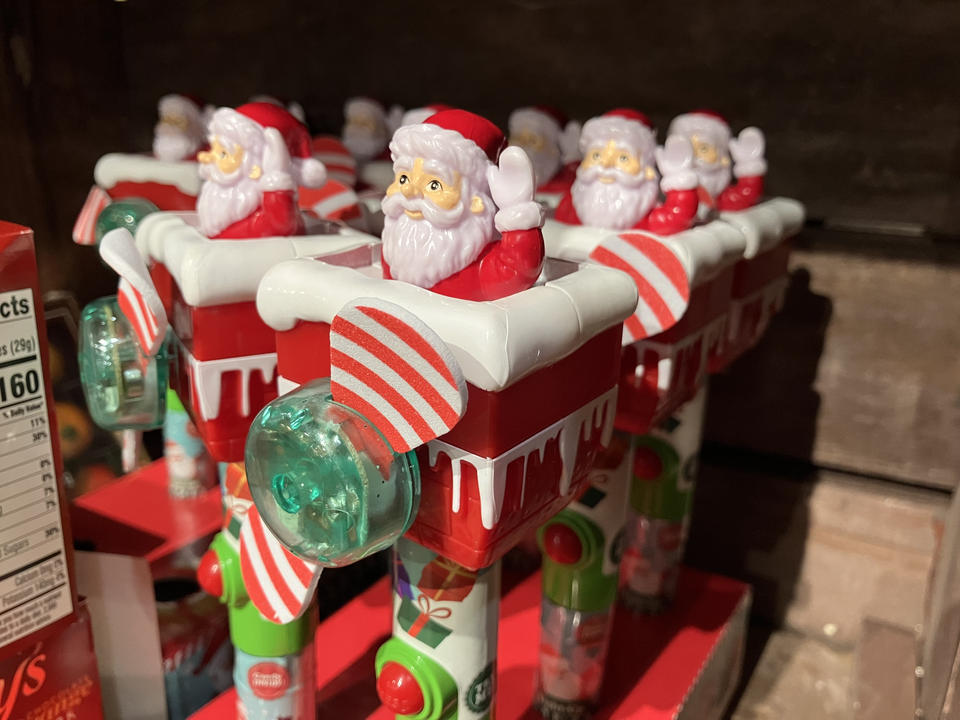 Santa Claus and his world-famous, uh, flying chimney.