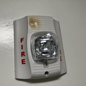 Looks like this fire strobe had… a fire.