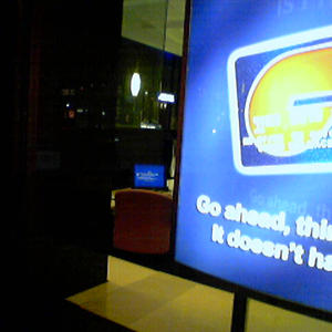 Commerce Bank bluescreen