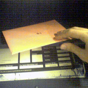 The fool in the rain strikes back. But it's not raining this time...