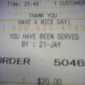 Served? Oh no you di-int!