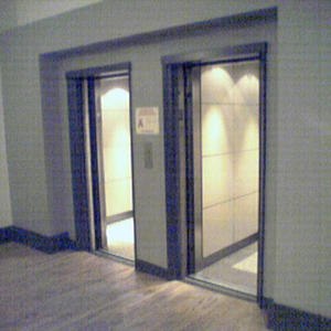 Apparently the elevator computer or whatever barfed.