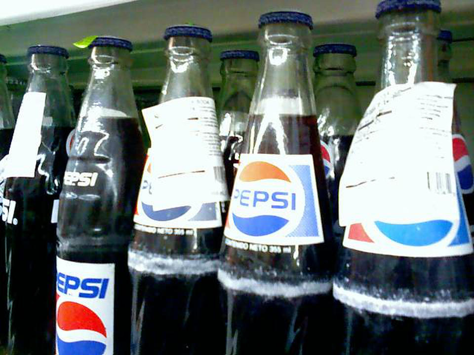 Think I'll have another glass of Mexican Pepsi.
