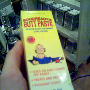 Sounds a little like plumber slang...