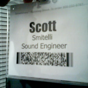 The nametag says it; it must be true.