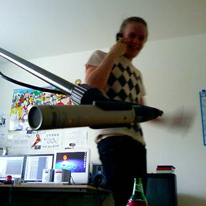 In the music factory...