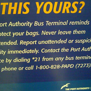 Report unattended [...] activity immediately.