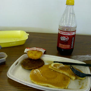 The breakfast of champions.