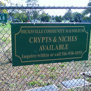 "Crypts & Niches" is going to be my next band's name.