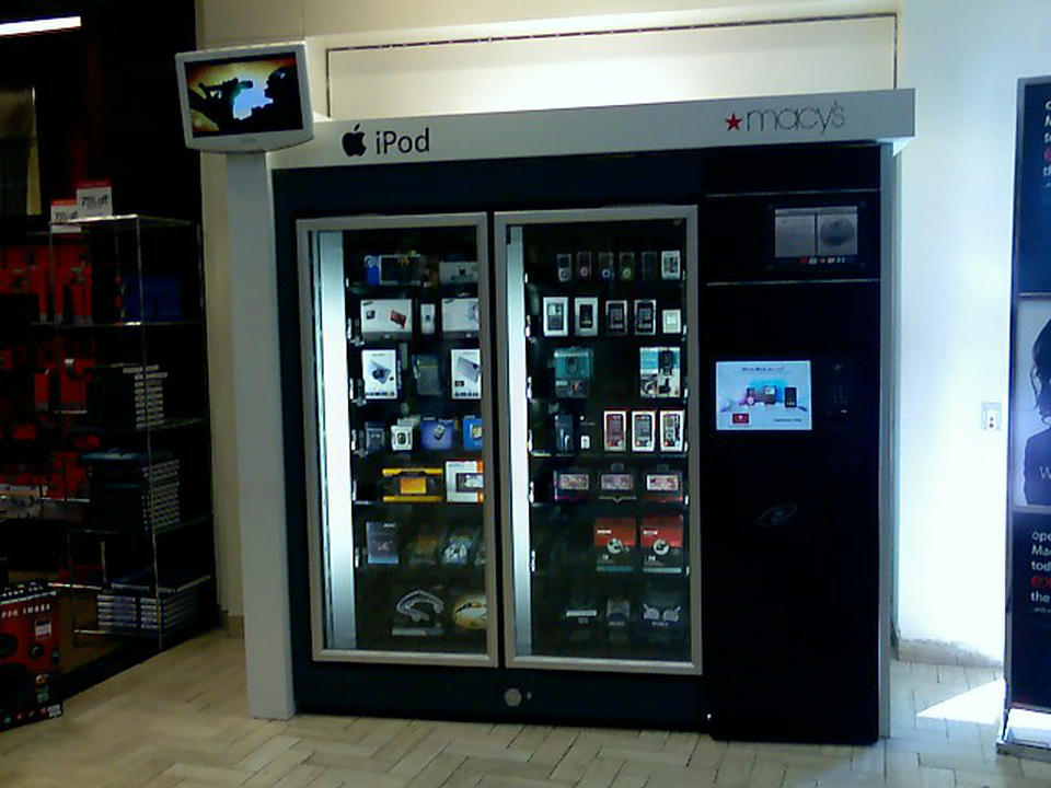 Is that an iPod vending machine?