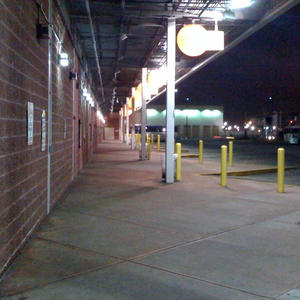 Sweet Jesus, this place is creepy tonight.