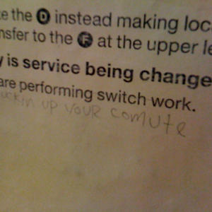 ... and your spelling.