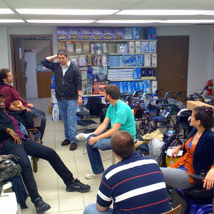 We're not supposed to be here.