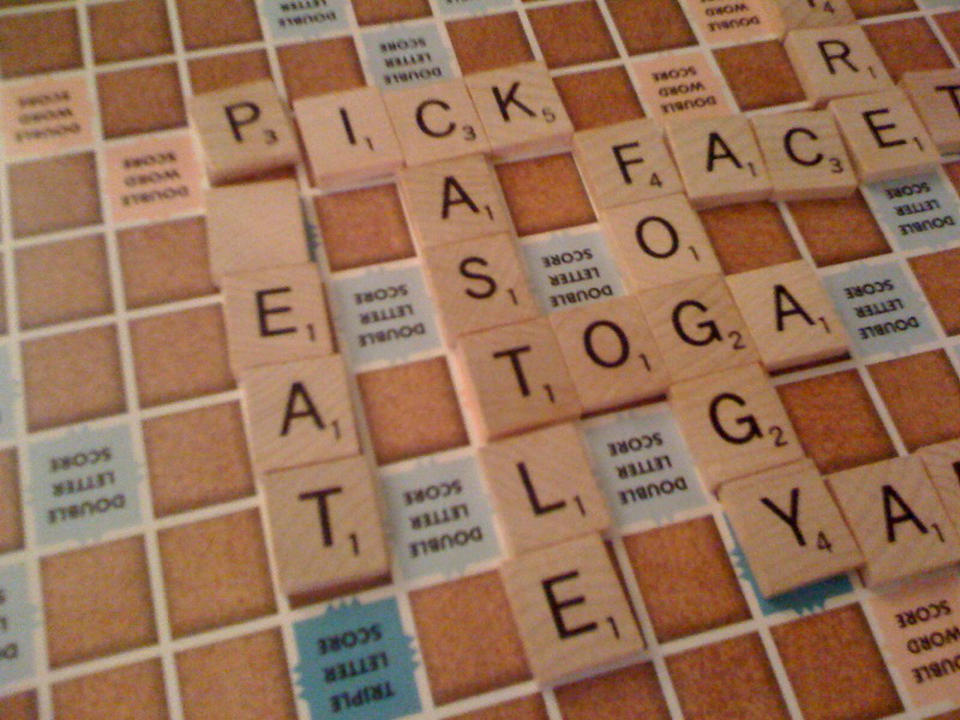 All I can think of is "Rick Astley." Thanks, Scrabbleman!